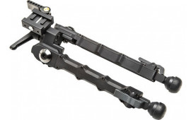 Accu-Tac SRBG200 SR-5 G2 Bipod 6.25"-10.75" Adjustment Black Hardcoat Anodized 6061-T6 Aluminum