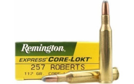 Remington Ammo R257 Core-Lokt 257 Roberts Core-Lokt Soft Point 117 GR - 20rd Box