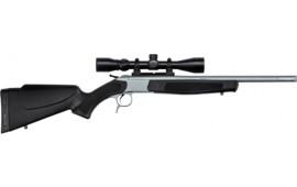 CVA CR4817SSC Scout V2 Outfit 20" Barrel SS/BLACK w/3-9x40