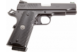 Wilson Combat ACPSOM45 ACP Commander 45 ACP 4.25" 8+1 Black Armor-Tuff Frame Black Carbon Steel Slide with Black G10 Eagle Claw Grip