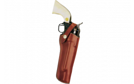 Bianchi 10066 Lawman Western Belt Holster 7.5" Colt New Frontier/Single Action Army Steerhide Tan