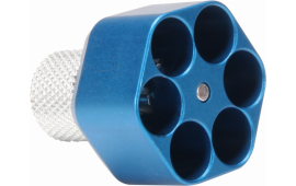 Pachmayr 02654 Competition Speedloader made of Aluminum with Blue Finish for S&W L Frame Holds up to 6rds