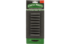 Uncle Mike's 88481 Buttstock Shell Holder  made of Nylon with Black Finish & Sewn-On Elastic Loops Holds up to 9rds for Rifles
