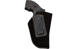 Uncle Mikes 89101 Inside the Pants Open Style Holster Small Autos .22-.25 Cal Suede Black