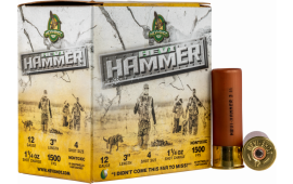 HEVI-Shot HS28004 Hevi-Hammer 12 Gauge 3" 1 1/4 oz 4 Shot - 25sh Box