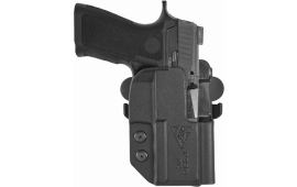 Comp-Tac C241SS260RBKN International  OWB Black Kydex Belt Loop/Paddle Fits Sig P320X Compact