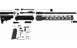 TacFire SSRK300LPK AR Build Kit Rifle 300 Blackout AR Platform Black Nitride Aluminum 1/2"-28 tpi