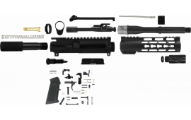 TacFire SSPK300LPK7K AR-15 Pistol Build Kit KeyMod 300 Blackout Black Steel
