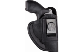 1791 Gunleather SCH2NSBR SCH  IWB 02 Night Sky Black Leather Belt Clip Fits Ruger LC9/Colt Cobra/J-Frame Revolvers