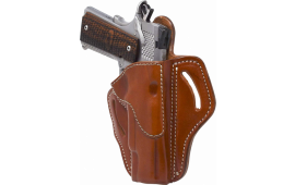 1791 Gunleather BH1CBRR BH1  OWB 01 Classic Brown Leather Belt Loop Fits 4-5" 1911