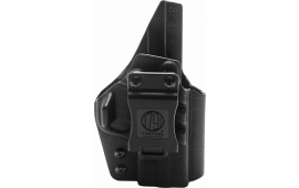 1791 Gunleather TACIWBSHIELDBLKR Tactical Kydex  IWB Black Kydex Belt Clip Fits S&W Shield