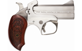 Bond Arms BASS Snakeslayer Original Derringer Single 357 Magnum 3.50" 2 Round Stainless Steel
