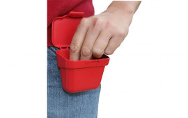 MTM Case-Gard ABP Ammo Belt Pouch  Handgun/Rifle Multi-Caliber 100rd Red Plastic