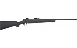 Mossberg 28118 Patriot  300 Win Mag Caliber with 3+1 Capacity, 24" Threaded/Fluted Barrel, Blued Metal Finish & Black Stock (Full Size)