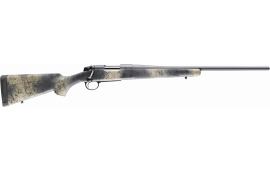 Bergara B14S112 B-14 Wilderness Hunter 6.5 Creedmoor 4+1 22", Sniper Gray Cerakote, Woodland Camo Stock