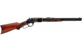 Taylors & Company 550202DE 1873 Taylor Tuned 357 Mag 10+1 18" 1/2 Octagon Barrel Walnut Fixed Pistol Grip Stock Color Case Hardened