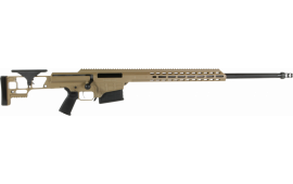 Barrett 18503 MRAD  338 Lapua Mag 26" 10+1 Flat Dark Earth Cerakote Flat Dark Earth Fixed Adjustable Comb Stock Black Polymer Grip