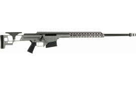 Barrett 18504 MRAD  338 Lapua Mag 26" 10+1 Tungsten Gray Cerakote Tungsten Gray Fixed Adjustable Comb Stock Black Polymer Grip