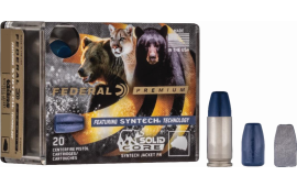 Federal P45SHC1 Premium 45 ACP +P 240 gr Solid Core Synthetic Flat Nose - 20rd Box
