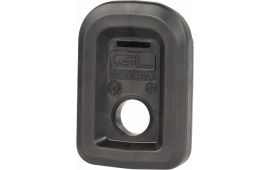 Magpul MAG567-BLK GL L-Plate  made of Polymer with OverMolded Rubber & Black Finish for PMAG 17 GL9, 15 GL9 Magazines