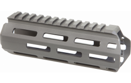Q LLC 6HBMLOKHG Handguard  made of Aluminum with Black Finish, M-LOK & 6" OAL for Q LLC Honey Badger Pistol