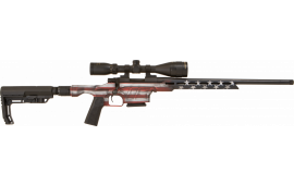 Howa HMXL762USA Mini EXCL Lite 7.62x39mm 20" TB 5+1 American Flag Cerakote Black Folding HTI Excl Lit Chassis Stock