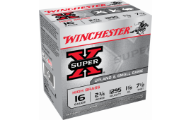 Winchester Ammo X16H7 Super-X High Brass 16GA 2.75" 1 1/8oz #7.5 Shot - 25sh Box