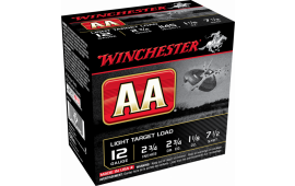 Winchester Ammo AAL127 AA Xtra-Lite 12GA 2.75" 1oz #7.5 Shot - 25sh Box