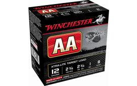Winchester Ammo AAL128 AA Xtra-Lite 12GA 2.75" 1oz #8 Shot - 25sh Box