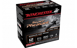 Winchester Ammo X12PH6 Super Pheasant Magnum High Brass 12GA 2.75" 1 3/8oz #6 Shot - 25sh Box