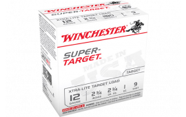 Winchester Ammo TRGTL129 Super Target Xtra-Lite 12GA 2.75" 1oz #9 Shot - 25sh Box