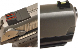 Williams 71031 FireSight Pistol S&W M&P Compact 22 LR Red Black