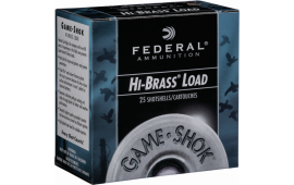 Federal H1265 Game-Shok Upland Hi-Brass 12GA 2.75" 1 1/4oz #5 Shot - 25sh Box