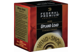 Federal PF15475 Premium Upland Wing-Shok High Velocity 12GA 2.75" 1 1/4oz #7.5 Shot - 25sh Box