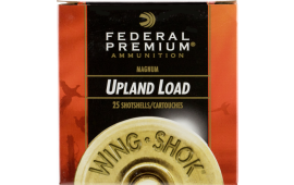 Federal P1296 Premium Upland Wing-Shok 12GA 3" 1 5/8oz #6 Shot - 25sh Box