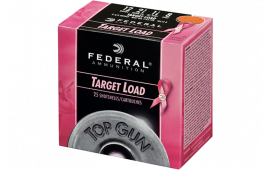 Federal TGL12P8 Top Gun Special Edition Pink 12GA 2.75" 1 1/8oz #8 Shot - 25sh Box