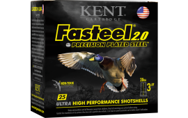 Kent Cartridge K203FS244 Fasteel 2.0 20GA 3" 7/8oz #4 Shot - 25sh Box