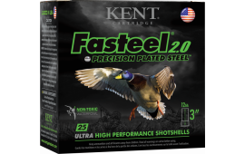 Kent Cartridge K123FS361 Fasteel Waterfowl 12GA 3" 1-1/4oz #1 Shot - 10sh Box