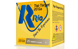 RIO Ammunition TT2075 Top Target 20GA 2 3/4" 7/8oz #7.5 Shot - 25sh Box