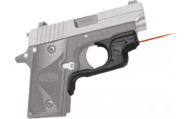 Crimson Trace LG492 Laserguard Sigp238 Red 533nm 5mW .5"@50ft 1-1/3N 3v Black Poly