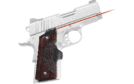 Crimson Trace LG902 Mstr Ser Lasergrip 1911Def/Off 633nm .5"@50ft Rosewd G10