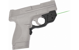 Crimson Trace LG489G Laserguard S&W Shield Green 633nm .5"@50ft Black Poly