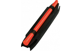 HiViz S300R S-Series Front Sight Red LitePipes Black for Remington Field, Benelli Super Black Eagle/Field with .218"-.328" Ribs