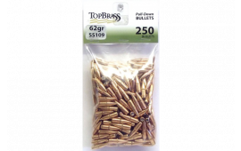 Top Brass JB01200-PD-250 Pull-Down  223 Rem 62 gr Full Metal Jacket Boat-Tail (FMJBT) 250 Per Bag