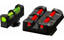 Hiviz Glock Target Sights For Glock Green/Red/White Front Green/Red/Black Rear Black