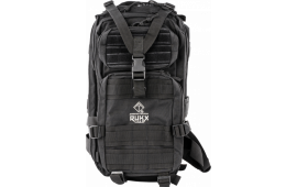 Rukx Gear Tactical 1 Day 600D Polyester 18" x 11" x 11" Black