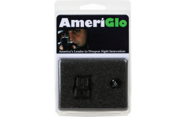 AmeriGlo SW141 i-Dot Night Sight Set Tritium Green with White Outline Front, Green Rear Black Frame for S&W M&P Shield