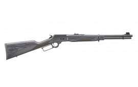 Marlin 70916 1894 Guide Gun, 18.63" Barrel, Adjustable Semi-Buckhorn w/ Brass Bead Hooded Front Sight  Blued Steel, Black Laminate Stock & Handguard  