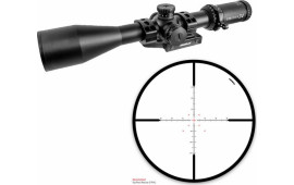 TruGlo TG-8562TLR Eminus  Black Anodized 6-24x50mm 30mm Tube Dual Illuminated (Green/Red)TacPlex MOA Reticle