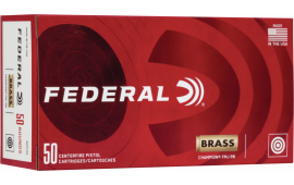 Federal WM5221 10MM Ammunition, Brass Cased, Boxer Primed, Reloadable, 180 Grain FMJ - 50 Round Box